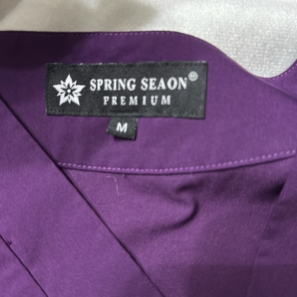 SPRING SEAON | NWT Woman’s UPF50+ Purple Scrubs 2 Piece Set - Picture 2 of 3